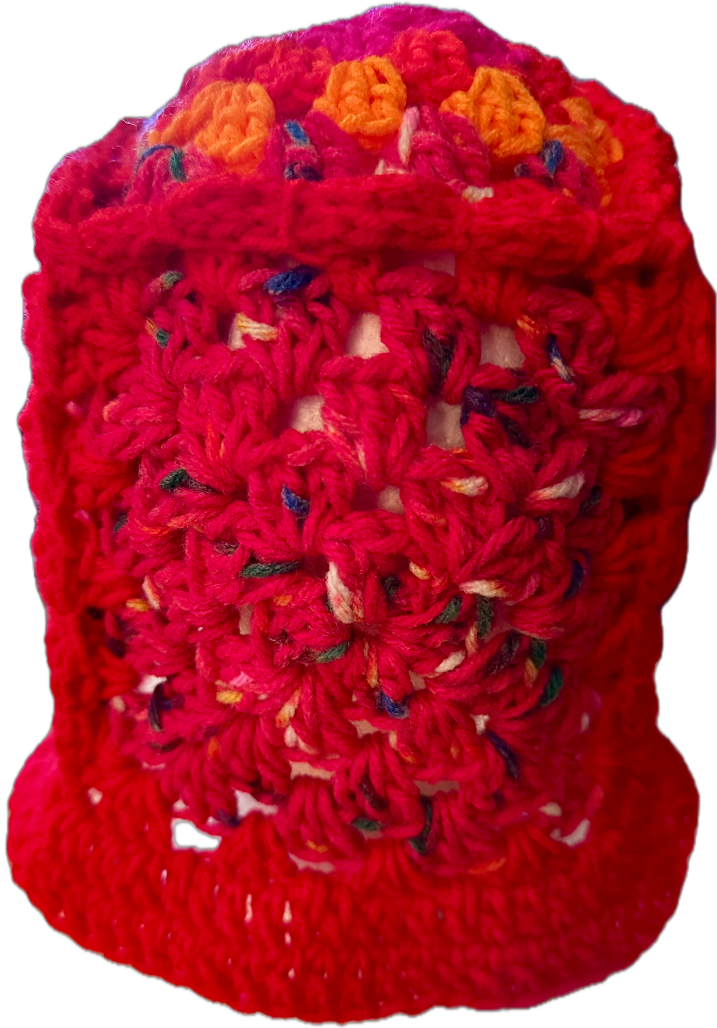 Firefly Crochet Granny Square Bucket Hat