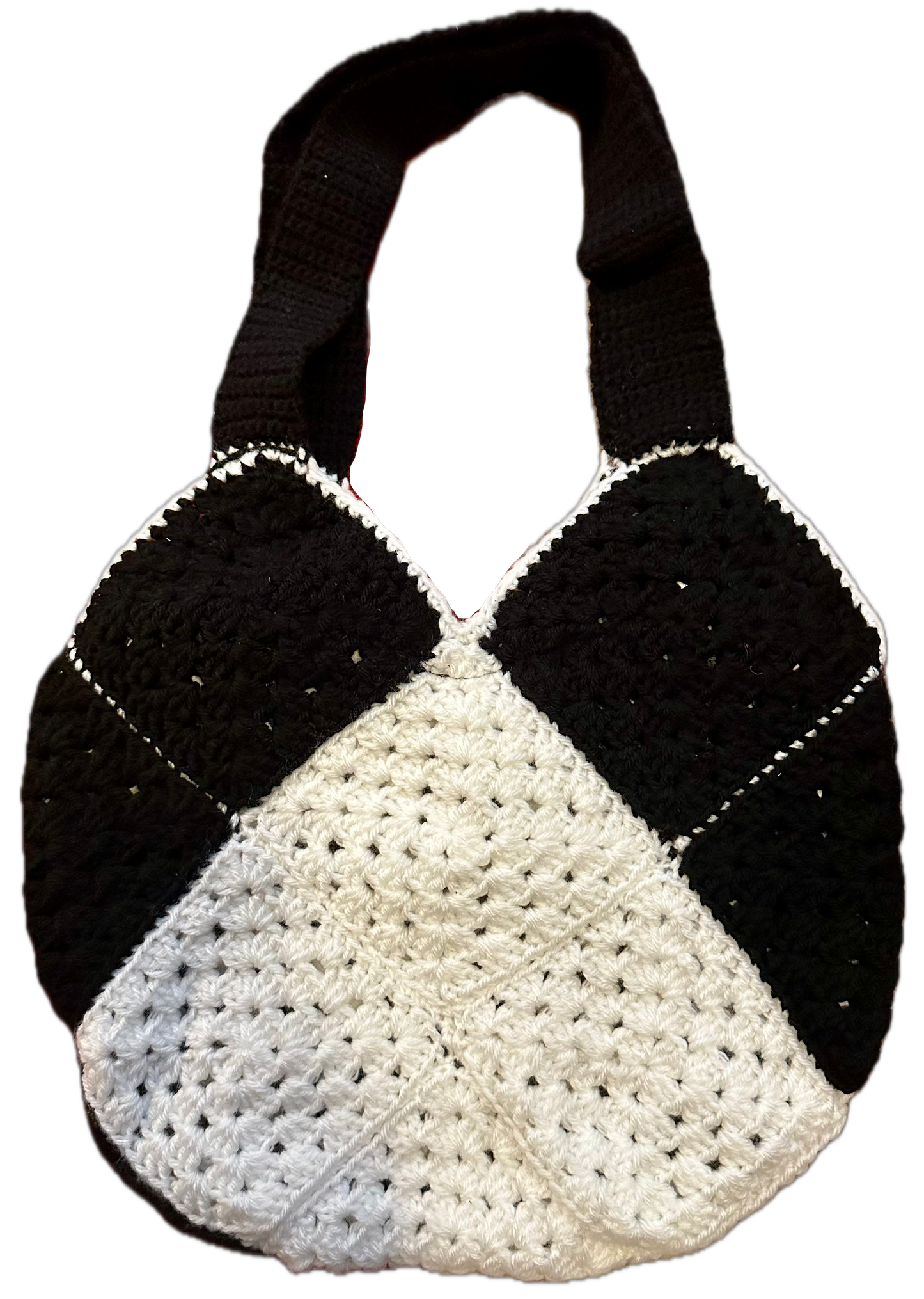 Dark to Light Crochet Tote Bag