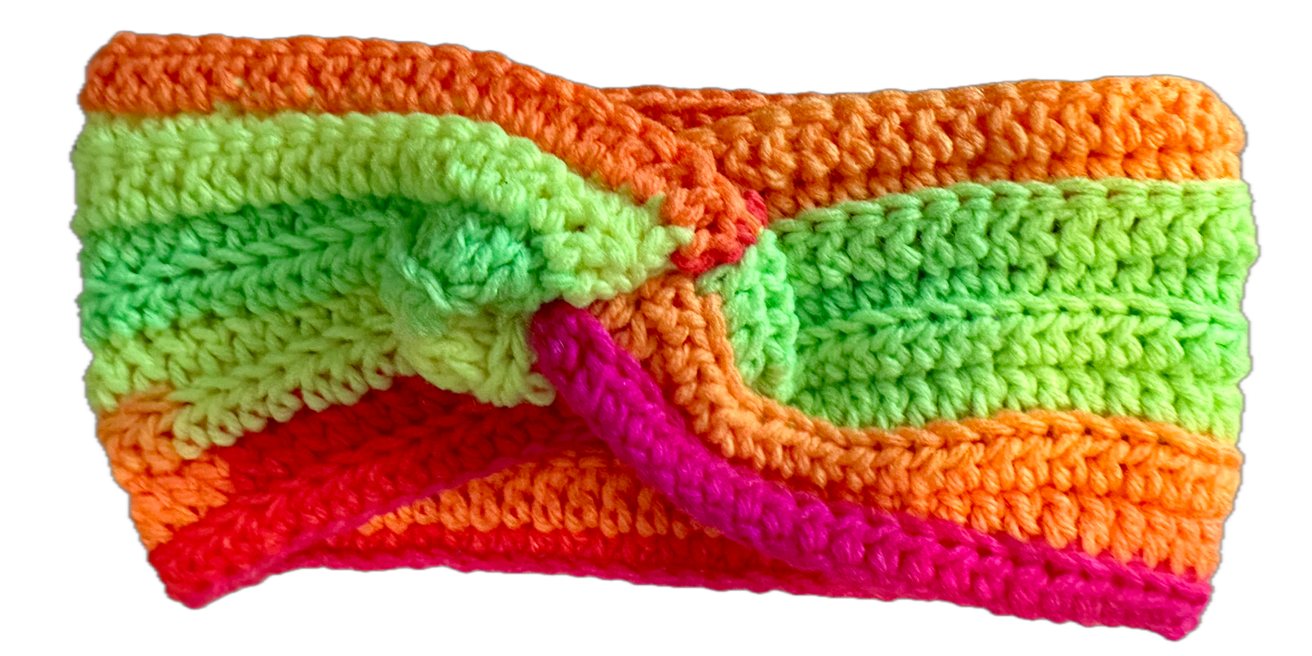 Yellow Shine Crochet Headband