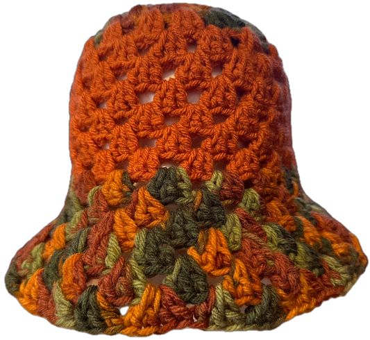 Fall Crochet Bucket Hat
