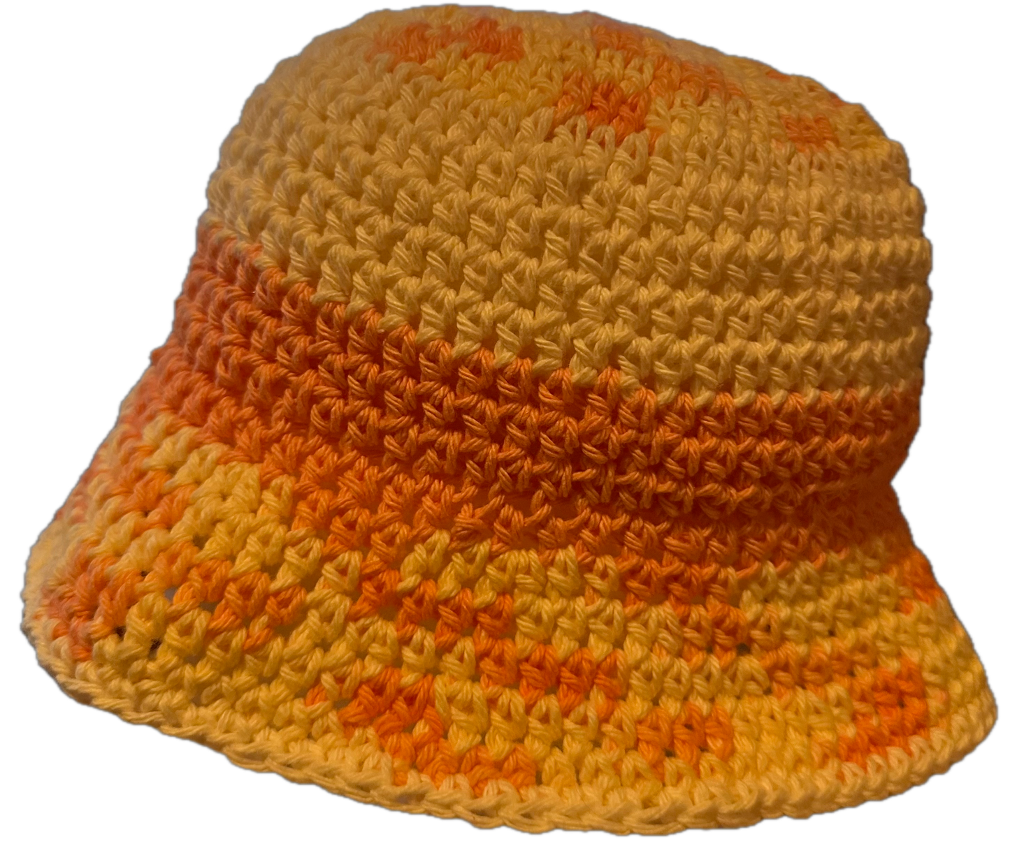 Creamsicle Crochet Bucket Hat