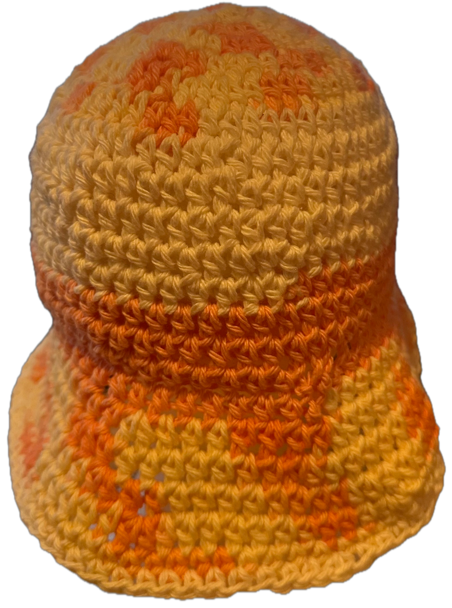 Creamsicle Crochet Bucket Hat