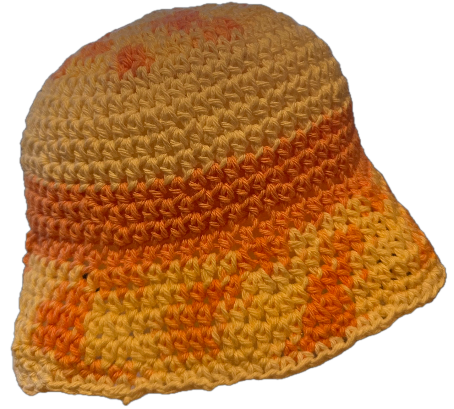 Creamsicle Crochet Bucket Hat