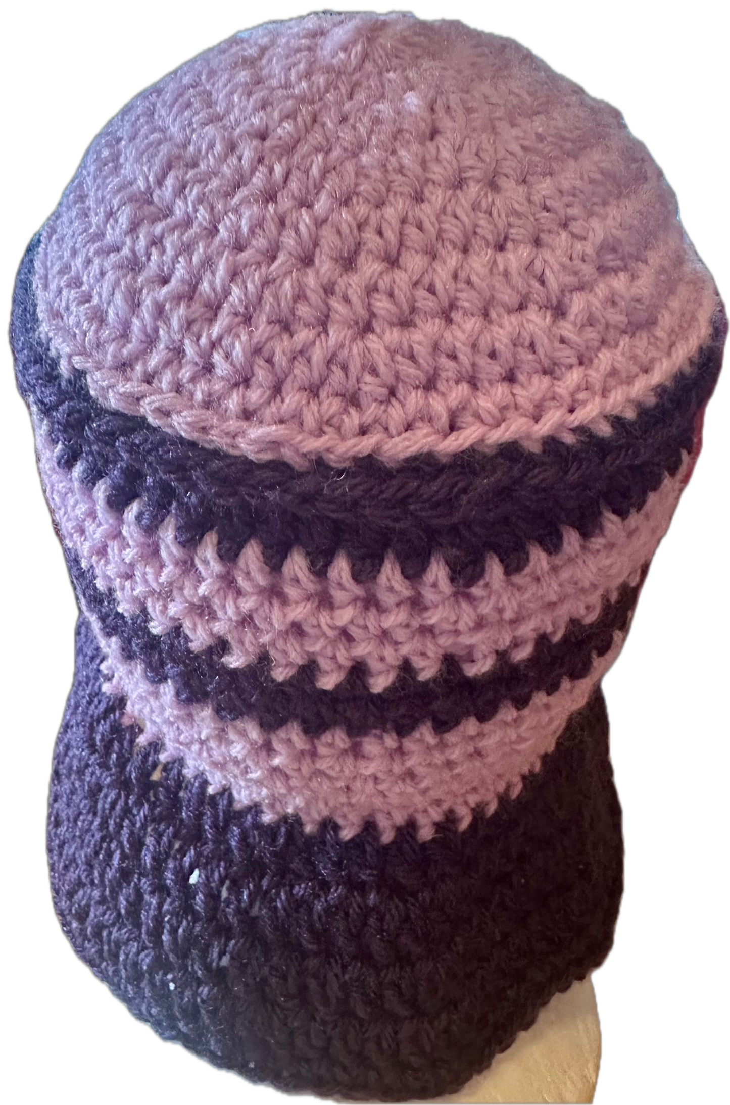 Lilac/Purple Crochet Bucket Hat