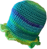 Skylark Crochet Ruffled Bucket Hat