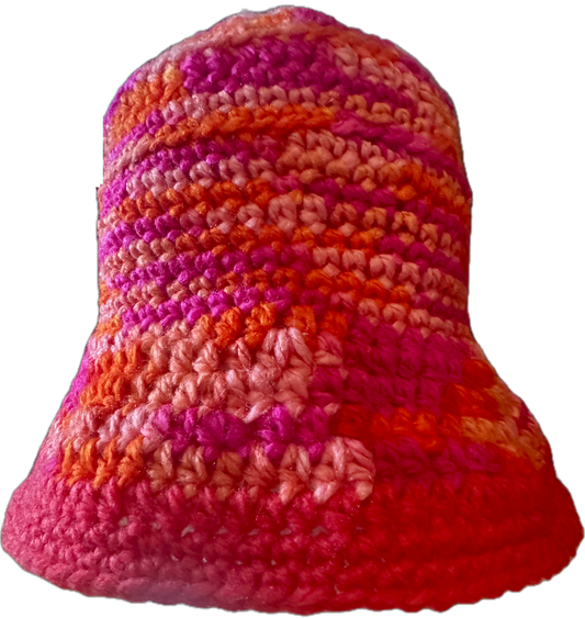 Sherbet Crochet Bucket Hat