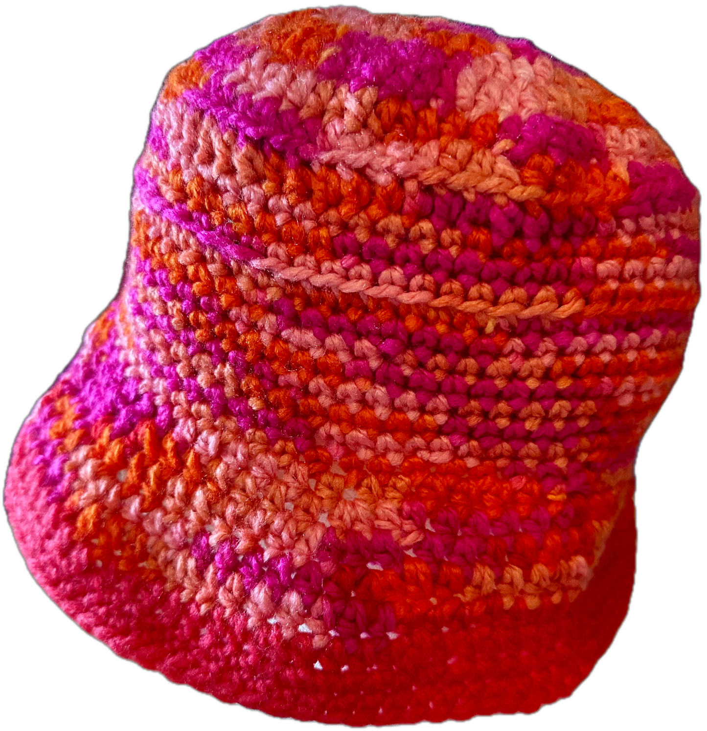 Sherbet Crochet Bucket Hat
