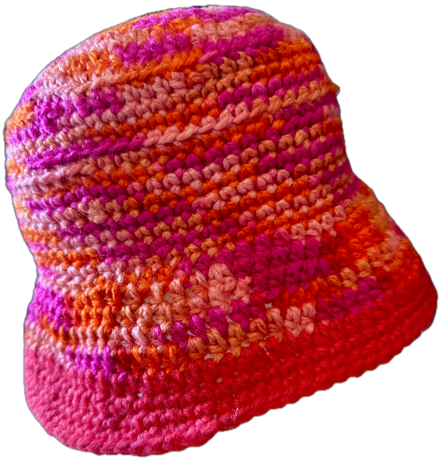 Sherbet Crochet Bucket Hat