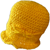 Sunshine w/ Bow Crochet Bucket Hat