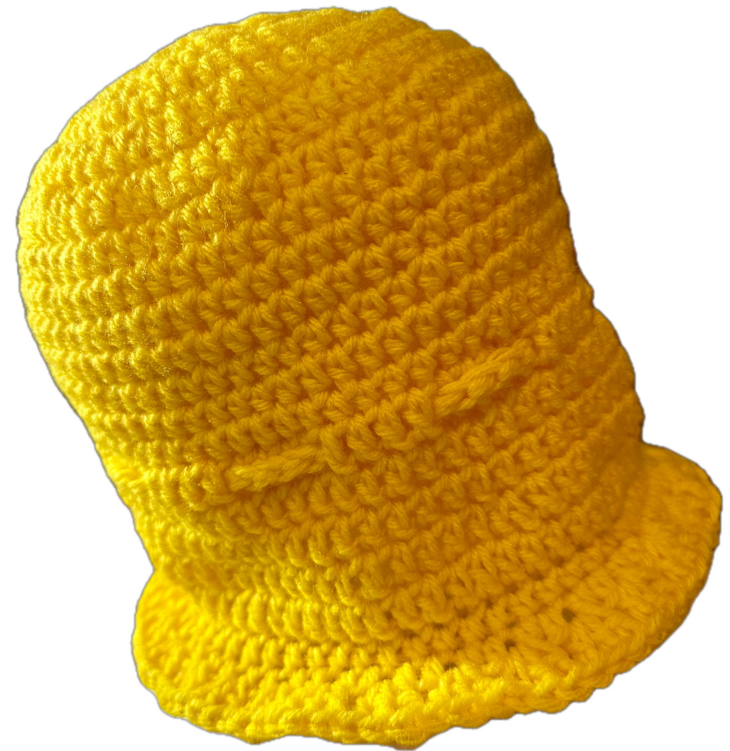 Sunshine w/ Bow Crochet Bucket Hat