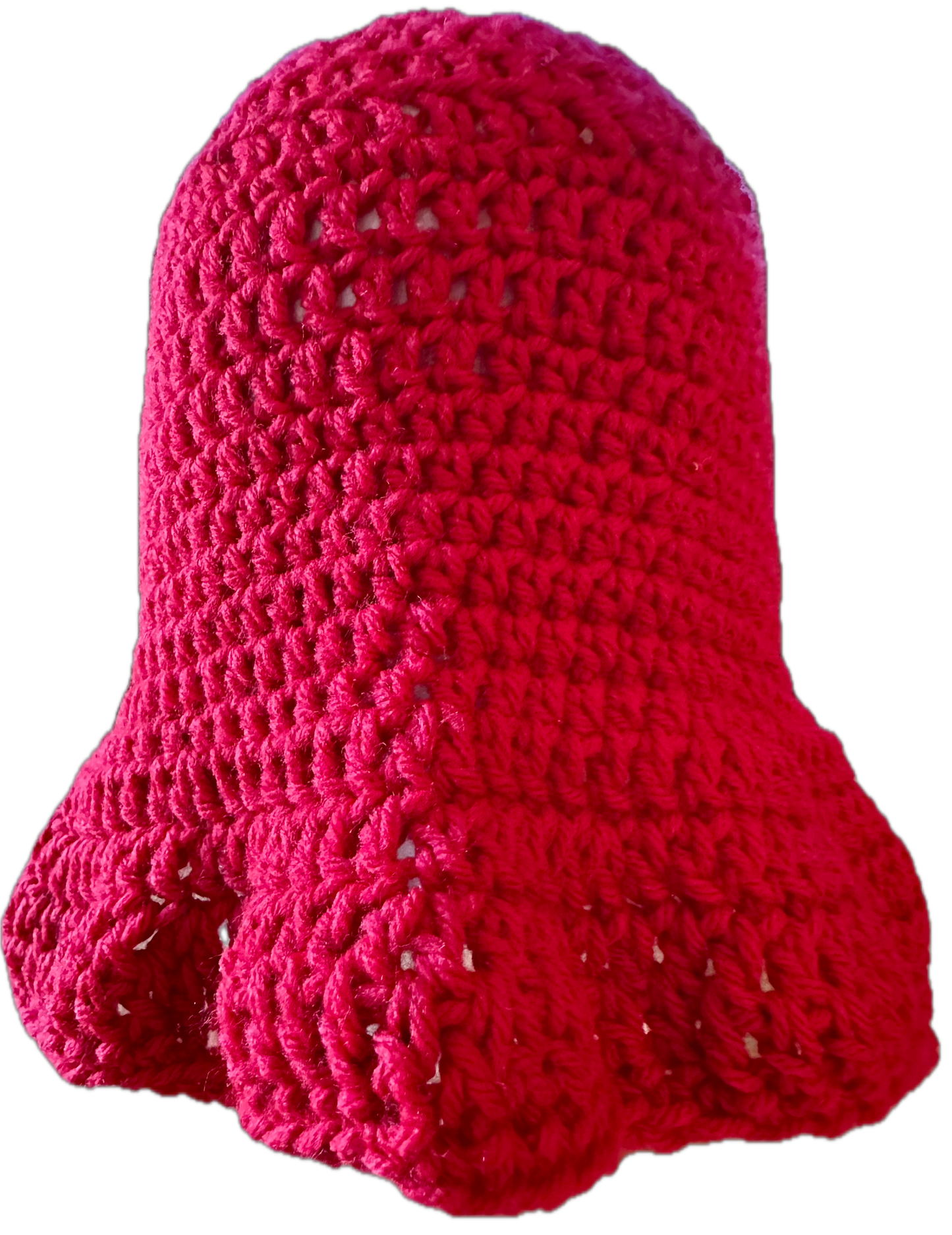 Red Red Crochet Bucket Hat