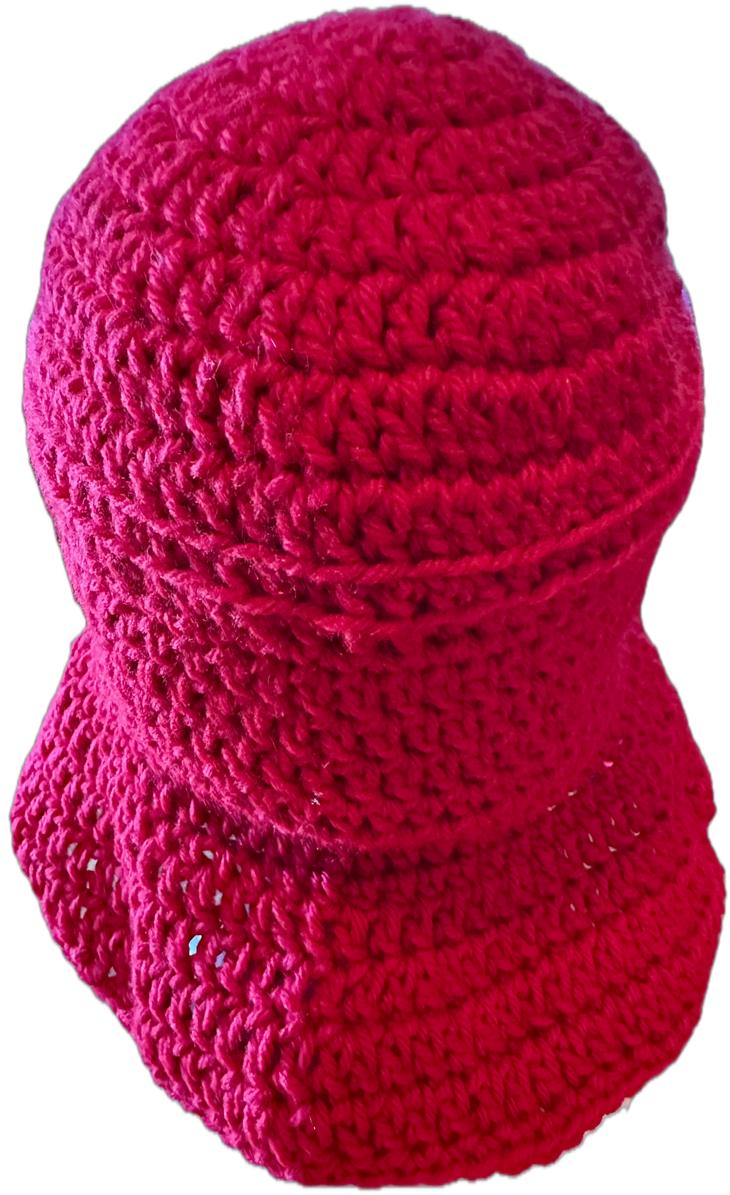 Red Red Crochet Bucket Hat