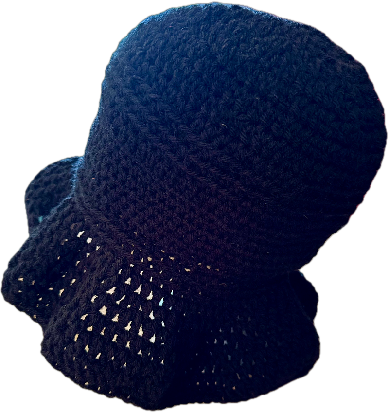 Midnight Crochet Bucket Hat