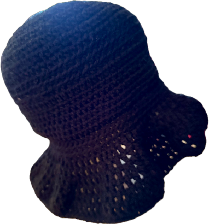Midnight Crochet Bucket Hat
