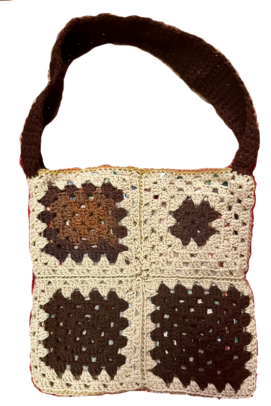 Brownie Crochet Tote Bag