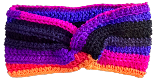 Midnight Cool Crochet Headband