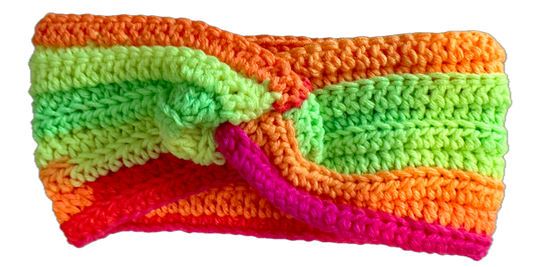 Yellow Shine Crochet Headband